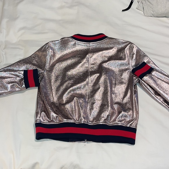 Metallic Bomber Jacket - Picture 5 of 5